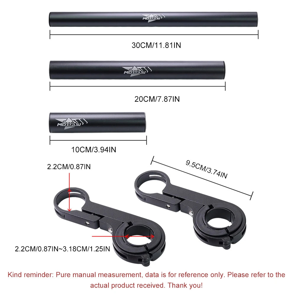 Bike Handlebar Extended Bracket – Aluminum Alloy Mount