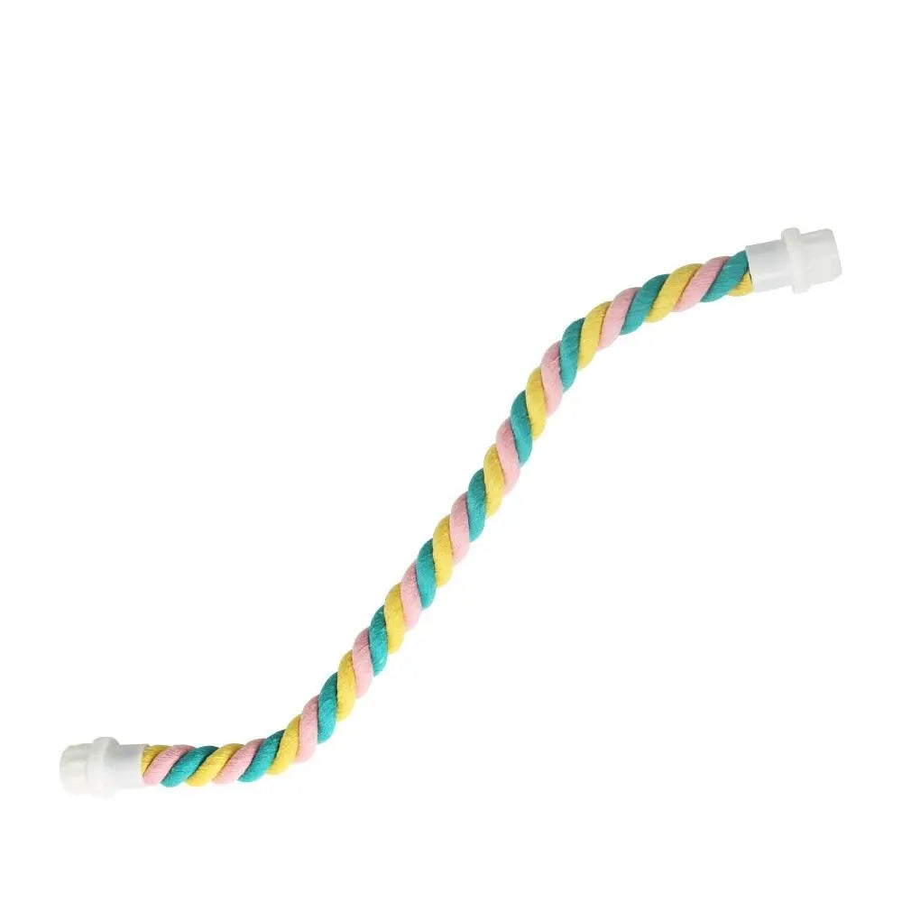 Cotton Climbing Rope Bird Toy – Parrot Swing & Cage Perch