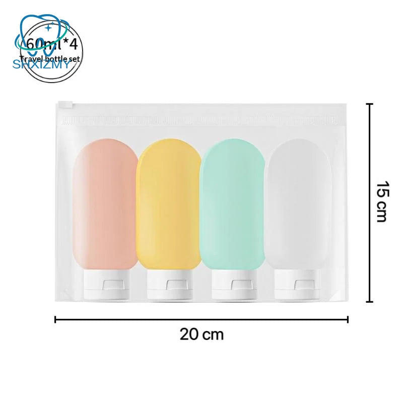 Refillable Travel Bottle Set – Spray, Lotion & Shampoo