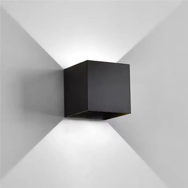 10W LED Wall Lamp Up Down Adjustable Indoor Outdoor 2-Pack