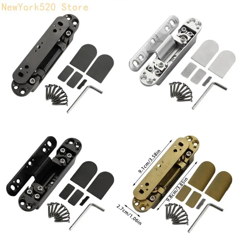 125° Aluminum Alloy Concealed Hinge for Wood & Folding Doors