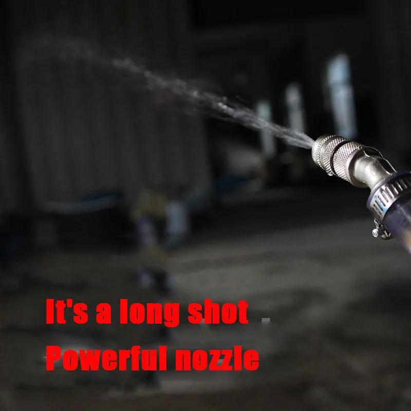 Adjustable Atomizing Spray Nozzle – M14 Brass & Steel Garden