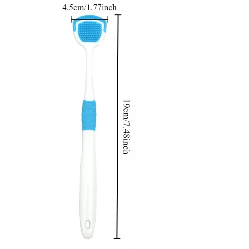 Double-Sided Tongue Cleaning Brush – Plaque & Fresh Breath