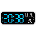 Digital LED Table Clock – Temperature, Date & Voice Control
