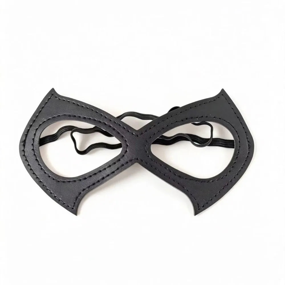 PU Leather Masquerade Mask – Bat Cat Bunny Halloween Cosplay