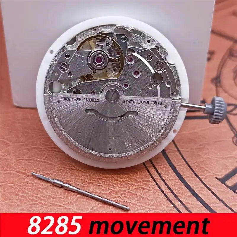 8285 Automatic Mechanical Watch Movement 21 Jewels Day Date Week
