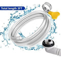 AC Drain Hose Kit 3/6 FT – Mini Split & Window Air Conditioner