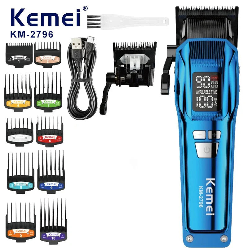 Kemei KM-2796 Pro Brushless Hair Clipper 9000RPM Fade