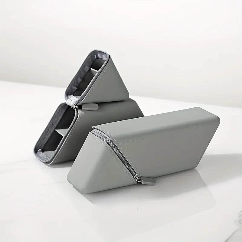 Foldable Silicone Pen Holder Large Capacity Desk Pencil Case
