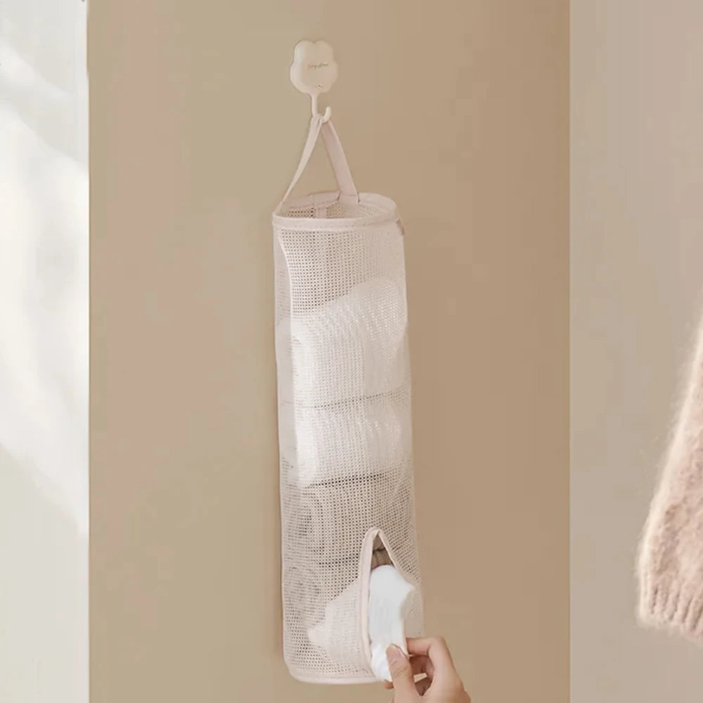 Mesh Wall-Mounted Hanging Storage Bag – Underwear & Socks