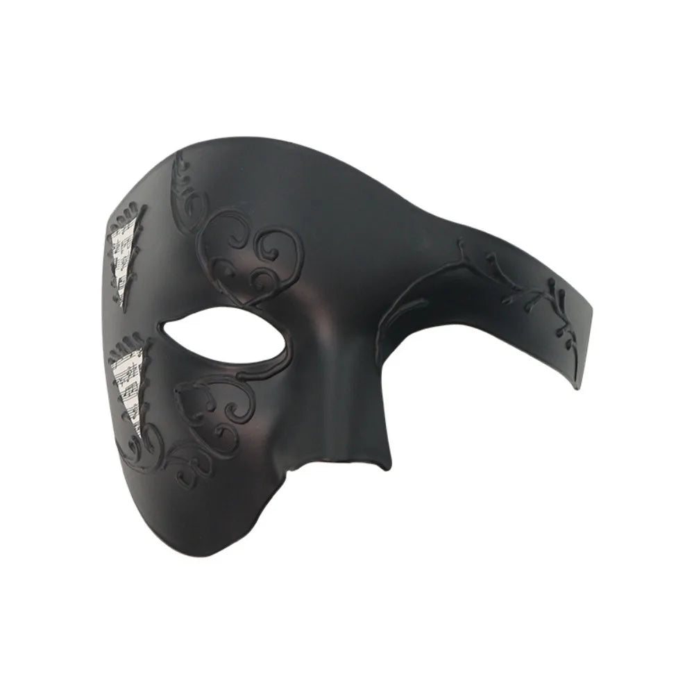 Venetian Half Face Masquerade Mask Men – Phantom Style