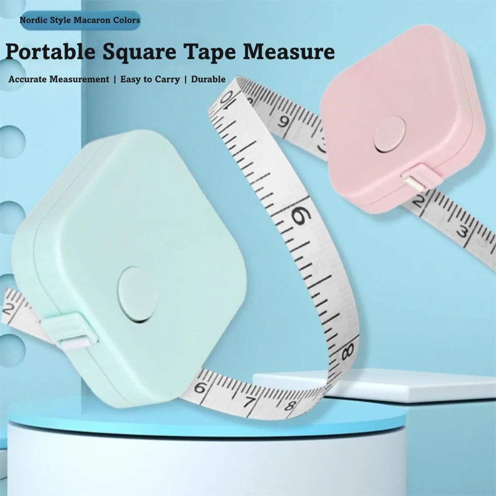 Dual-Sided Retractable Sewing Tape Measure 3m Flexible