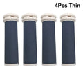 4-Pack Electric Foot File Replacement Rollers – Dual Grit