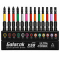 13-Pc Magnetic Impact Screwdriver Bits Set – Color-Coded S2 Steel