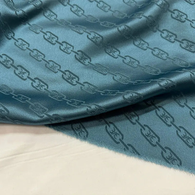 Jacquard Acetate Heavy Satin Charmeuse Fabric – VIBE