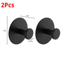Adhesive Wall Hooks Rustproof Stainless Steel Punch-Free