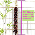 Handmade Natural Wood Bean Pendant Hanging String Décor