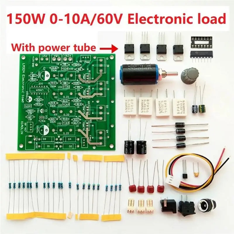 150W 10A DIY Battery Capacity Tester – Constant Current Load Kit
