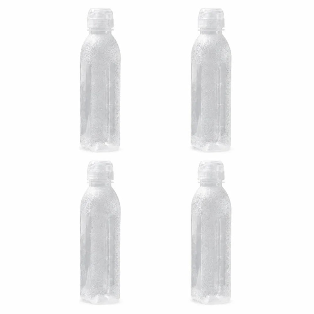 4-Pack 500ml Clear Squeeze Condiment Bottles – BBQ & Kitchen