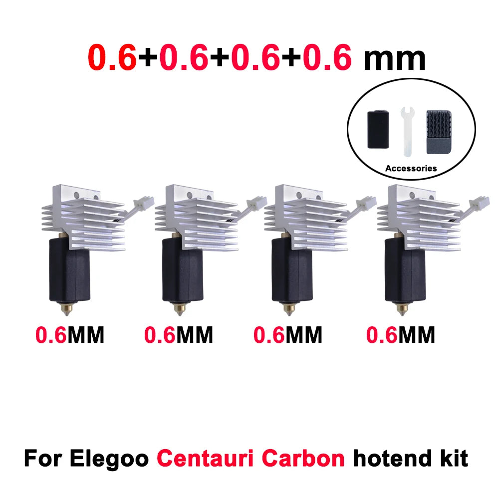 Sprouture Lab Elegoo Centauri Carbon Hotend Kit 0.2–0.8mm