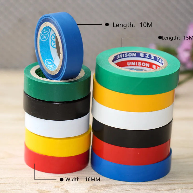 PVC Electrical Tape Flame Retardant Waterproof Insulating 15M