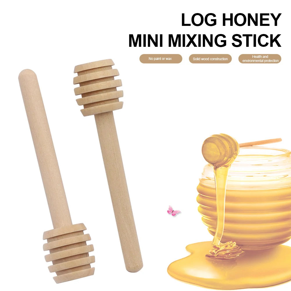 Wooden Honey Dipper Sticks – Bulk Party Favors