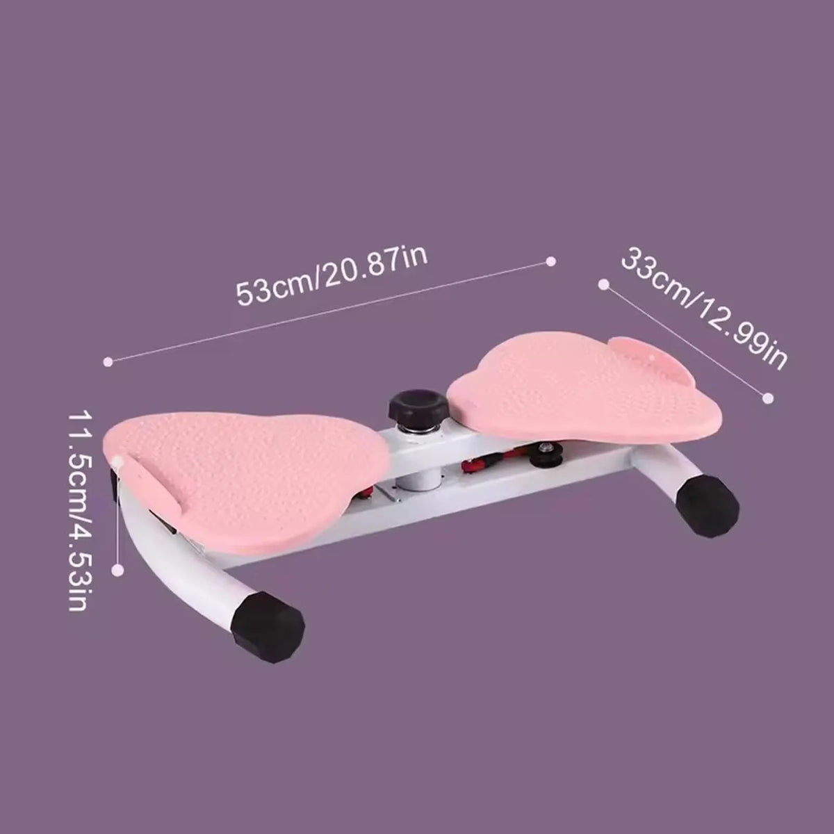 VIBE Waist Twister Board with Resistance Band – Core Fitness