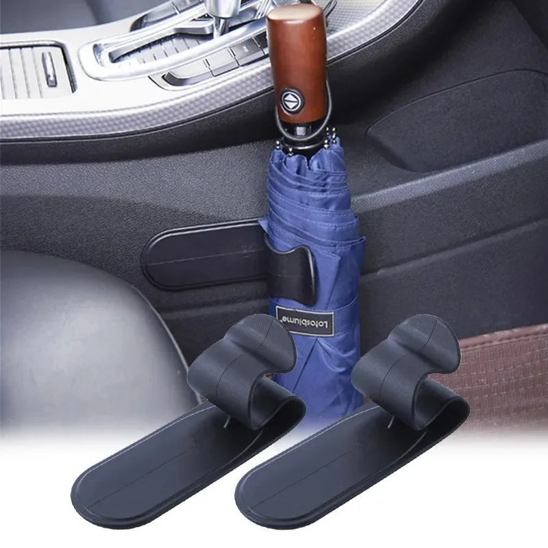 Adhesive Car Umbrella Holder – Multifunctional Storage Rack 1/2 Pack