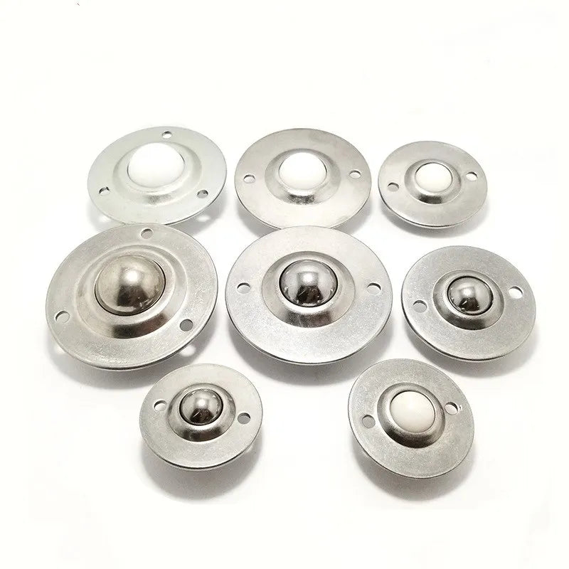 10-Pack CY-16B 5/8" Ball Transfer Units – 360° Conveyor Rollers