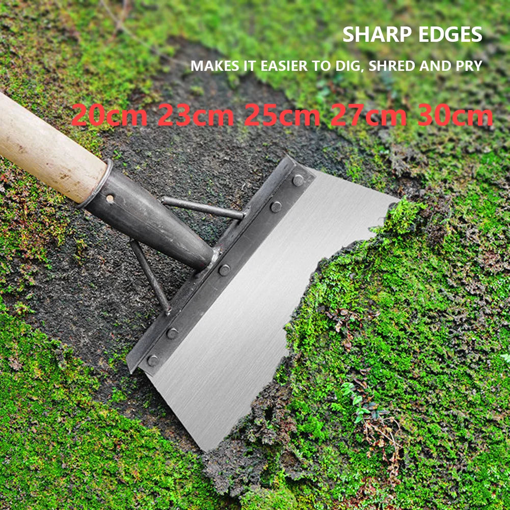 Multifunctional Garden Weeding Shovel – Manganese Steel Blade