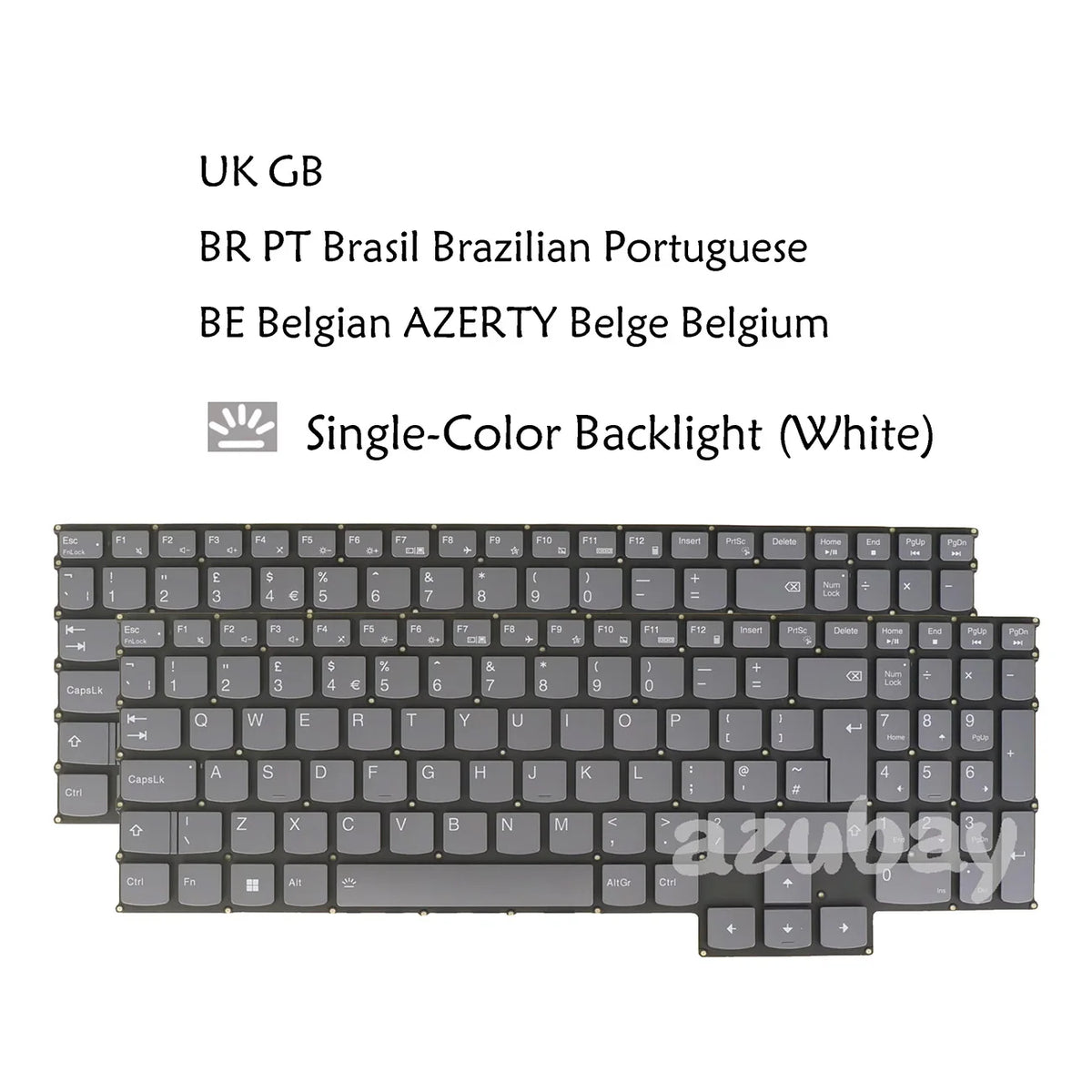 Backlit Keyboard for Lenovo Legion 5-15ARH7 5-15IAH7 5 Pro