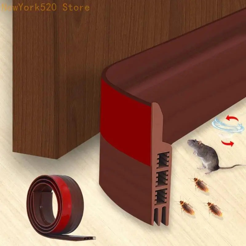 Adhesive Door Bottom Seal Strip – Soundproofing & Draft Blocker