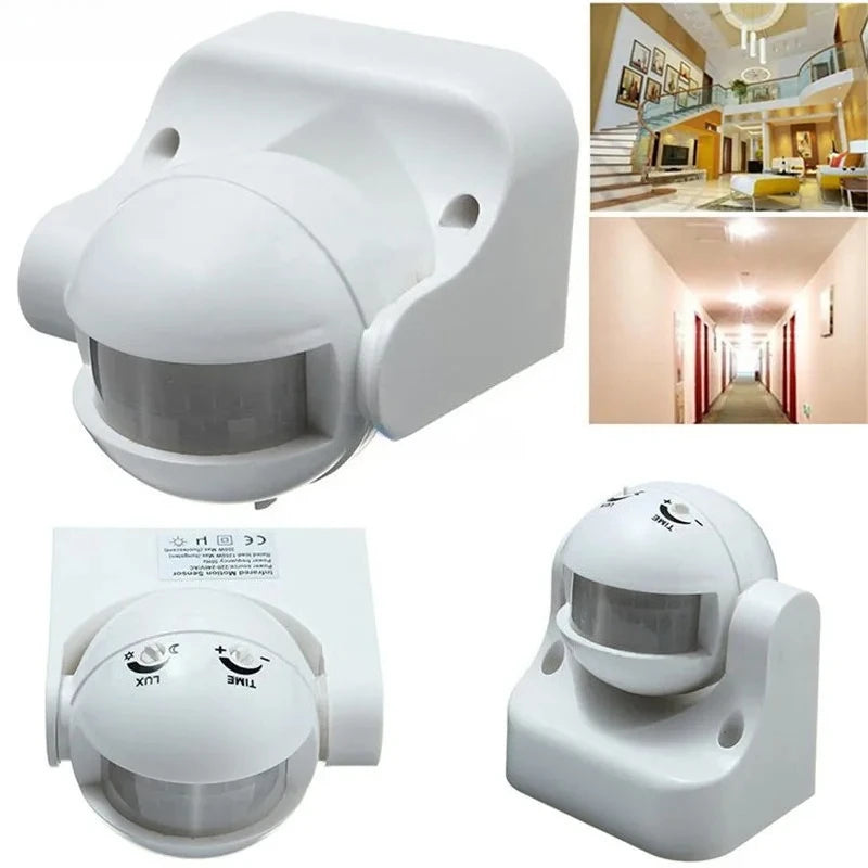Outdoor PIR Motion Sensor Light Switch 220V IP44 180°