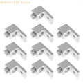 10-Pack Aluminum Ground Lugs – High Conductivity Terminal Blocks