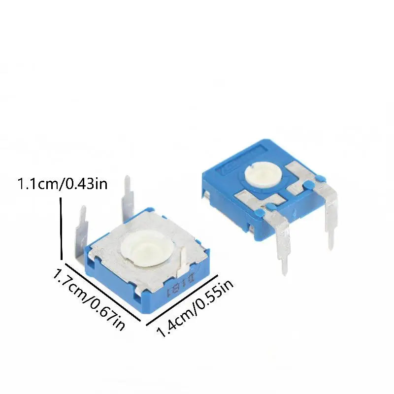 5-Pack Vertical Adjustable Potentiometer 10K 100K Ohm Trimmer