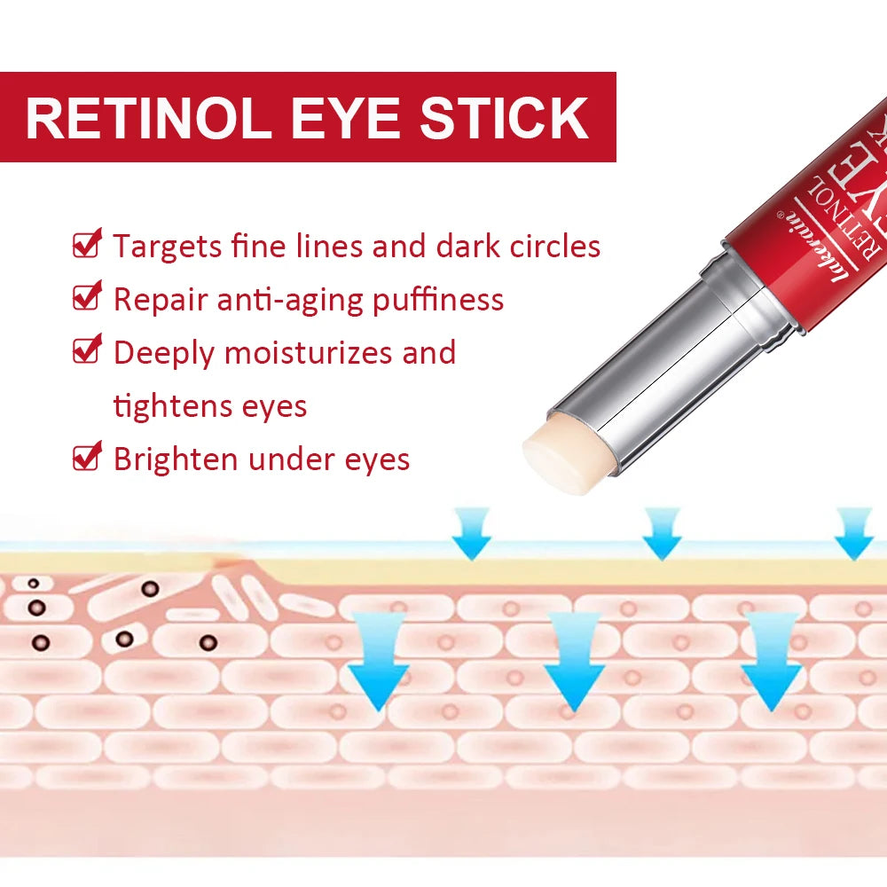 Retinol Eye Cream Stick – Brighten & Firm Eye Area | 3g