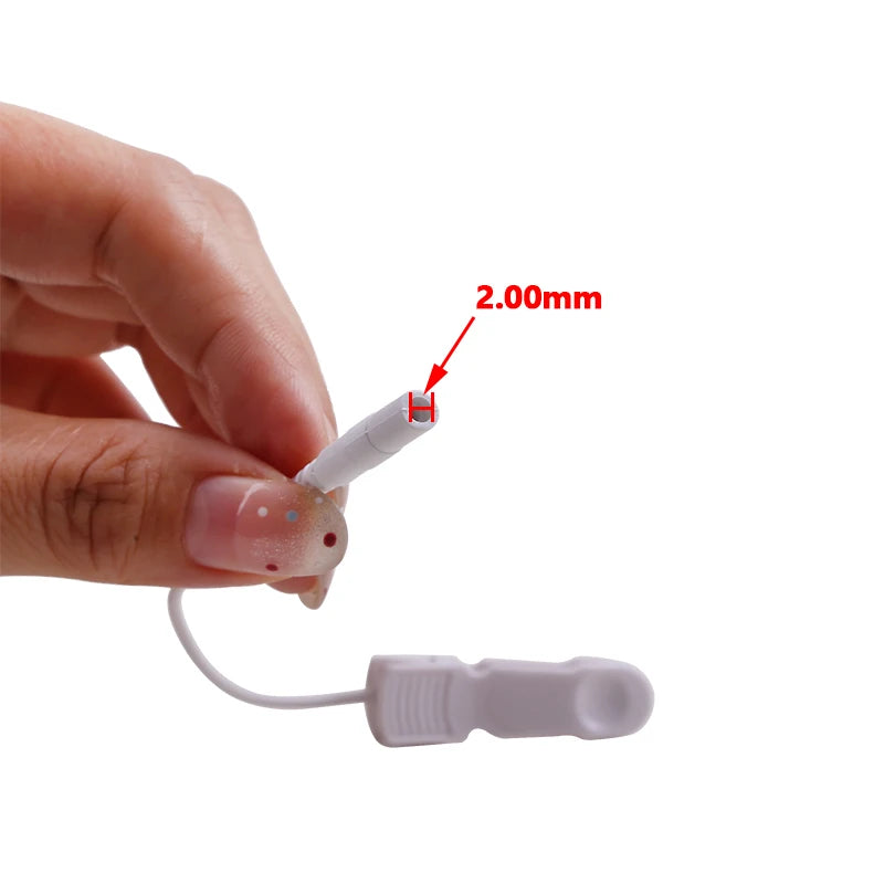 2.0mm Ear Clip Electrode Lead Wires for TENS Massager