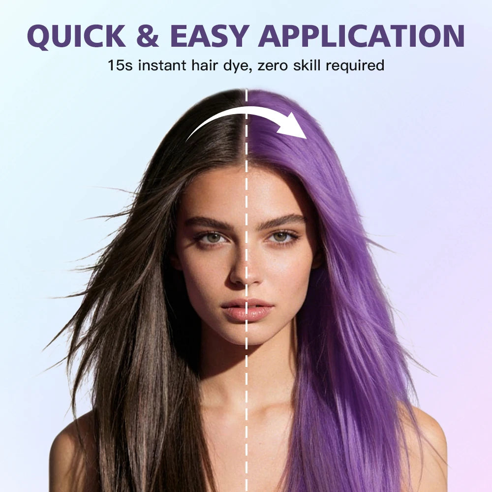 Washable Temporary Hair Color Spray – Instant DIY Hair Dye