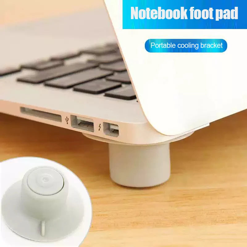 Laptop Cooling Pad Anti-Slip Height Riser Stand | ABS Bracket