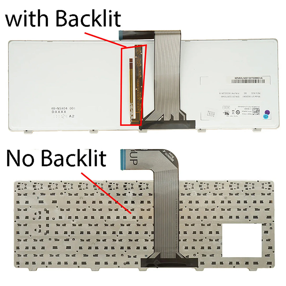 Dell Vostro Keyboard Replacement – Russian, Portuguese, Belgian