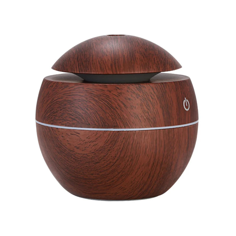 Wood Grain USB Cool Mist Humidifier & Aroma Diffuser – VIBE