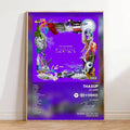 Thasup Self-Adhesive Art Poster Waterproof Wall Sticker Decor