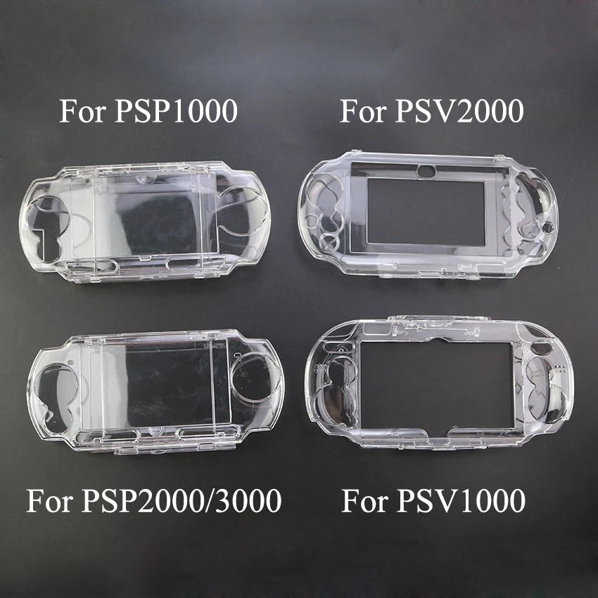 Crystal Clear Hard Case for Sony PSP 1000 2000 3000 & PSVita