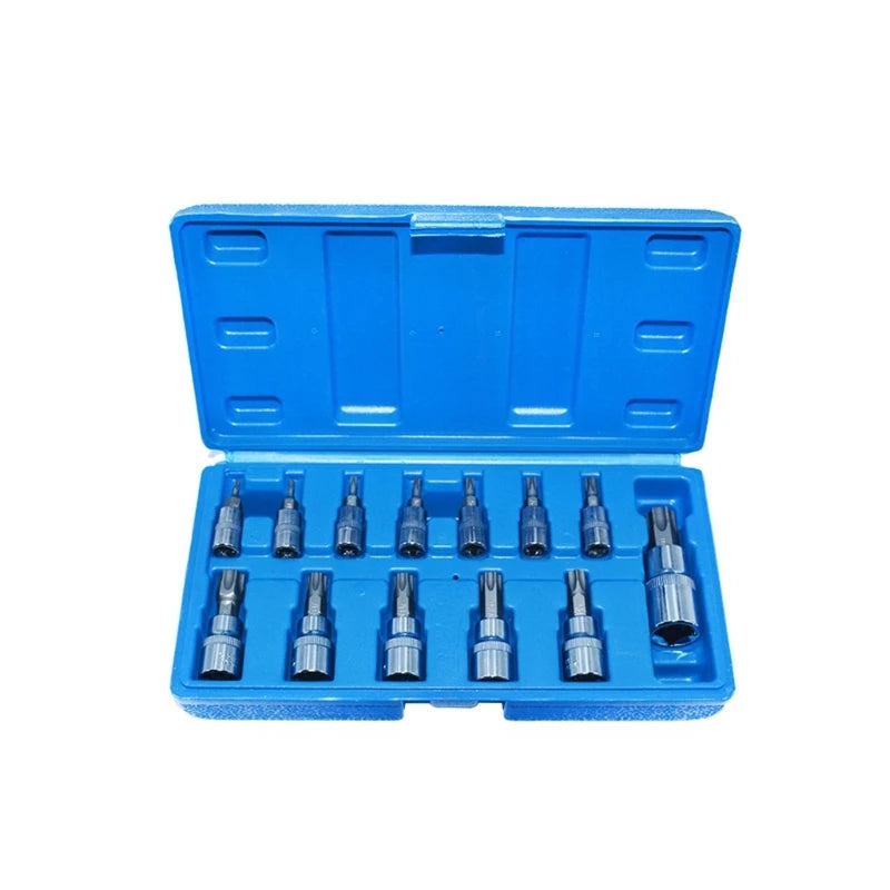 13-Piece Socket Wrench Bit Set T8–T60 | Auto Repair Tool Kit