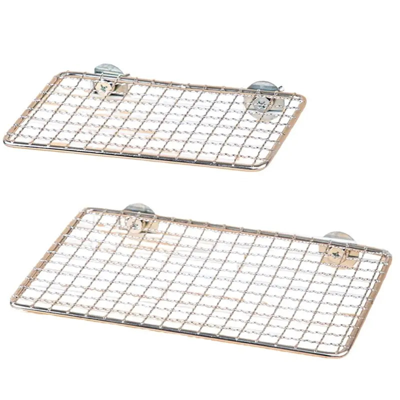Stainless Steel Parrot Perch Platform – Bird Exercise Shelf