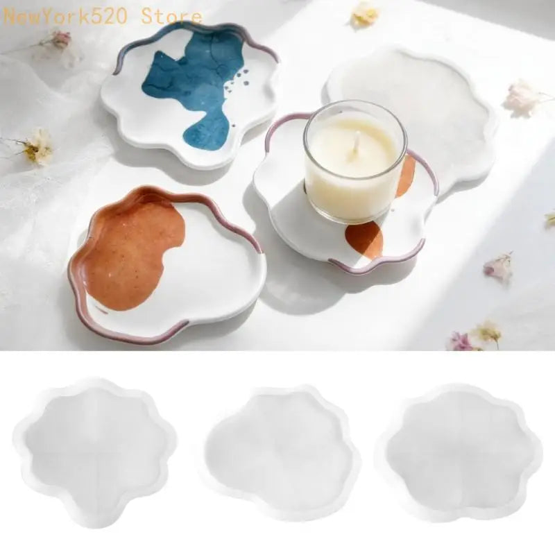 Cloud Shape Silicone Mold for Resin, Gypsum & Tray Making