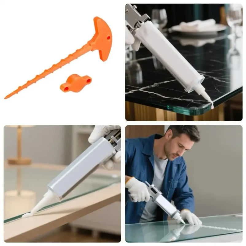 Caulk Saver Set – Sealant Nozzle Cleaner & Sealing Cap