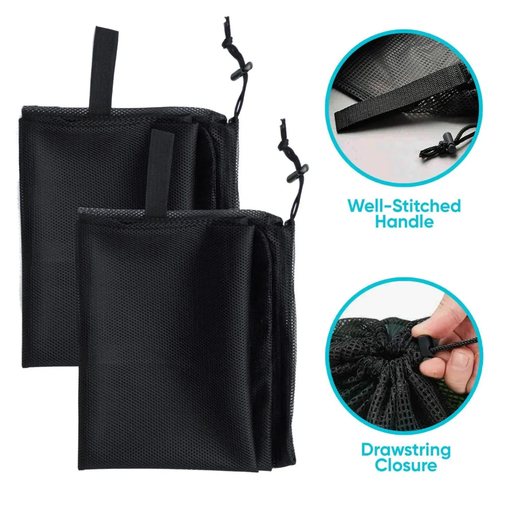 Large Drawstring Laundry Mesh Bag 60x90cm Anti-Snag