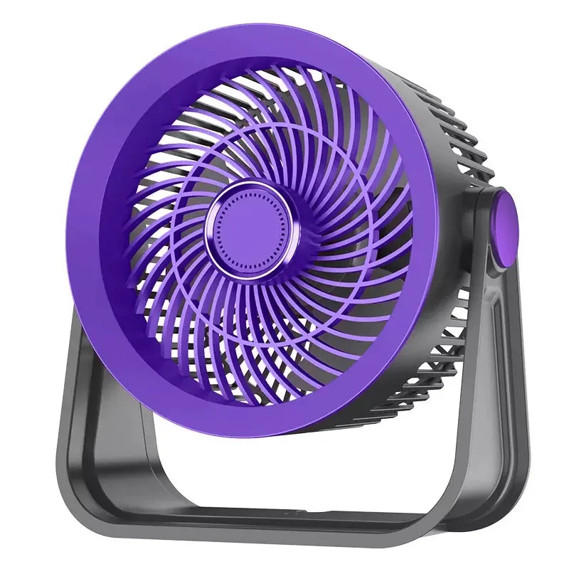 VIBE USB Rechargeable Portable Fan – Desk, Wall & Camping