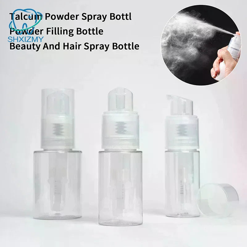 Refillable Powder Spray Bottle 18–120ml | Travel Dispenser